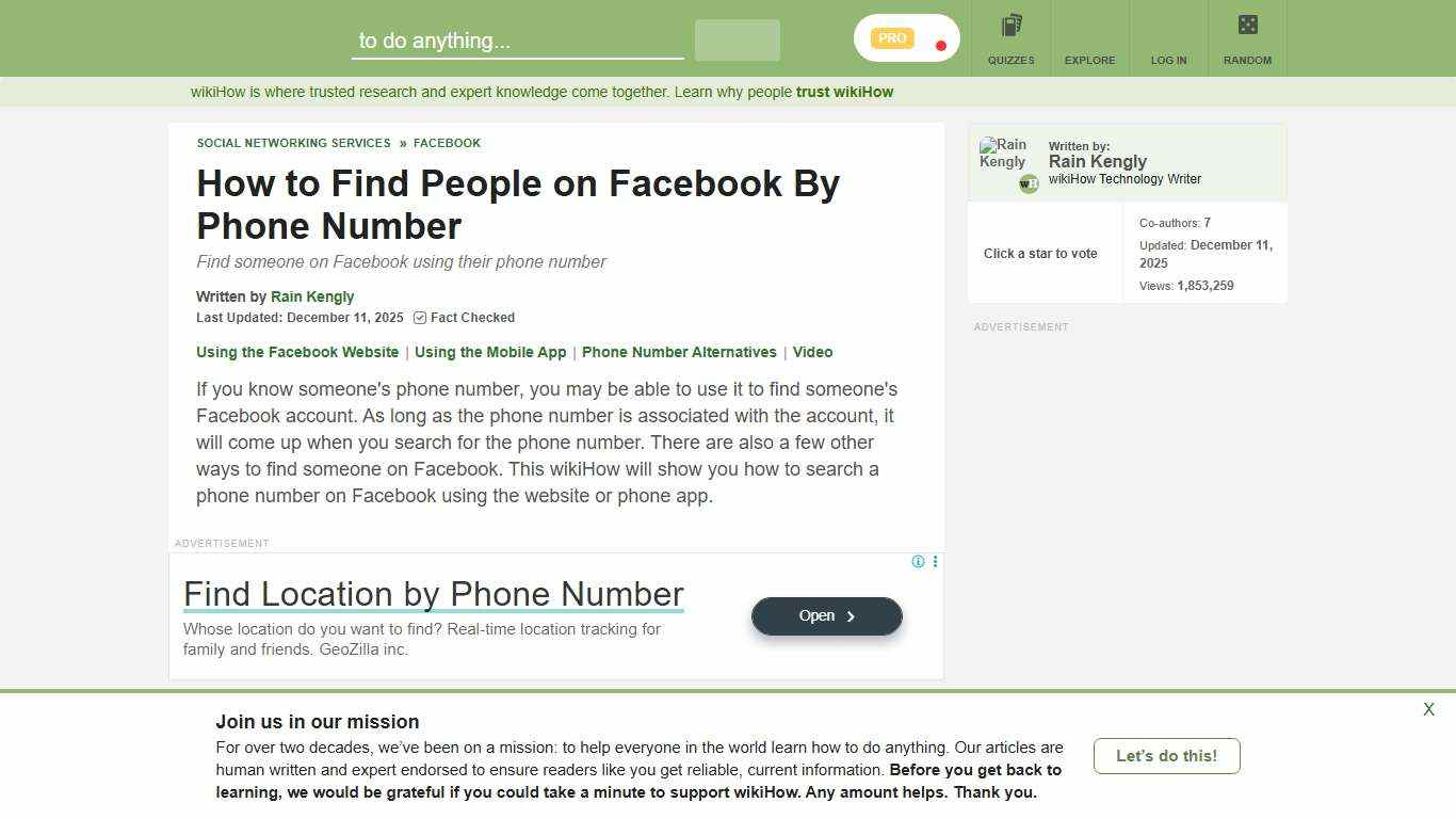 How to Search a Phone Number on Facebook: Desktop & Mobile